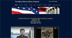 Desktop Screenshot of militarychaplaincy.com