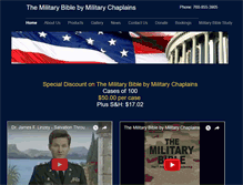 Tablet Screenshot of militarychaplaincy.com